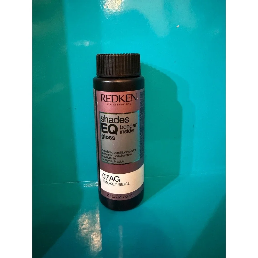 Redken Shades EQ Bonder Inside Gloss 7AG Smokey Beige‎ shine Hair Color Liquid